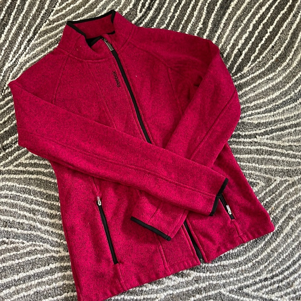 Reebok Womens Fleece Zip Up